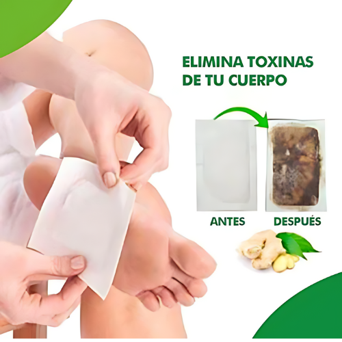 FootPad Detox - Adhesivo de Drenagen Linfático