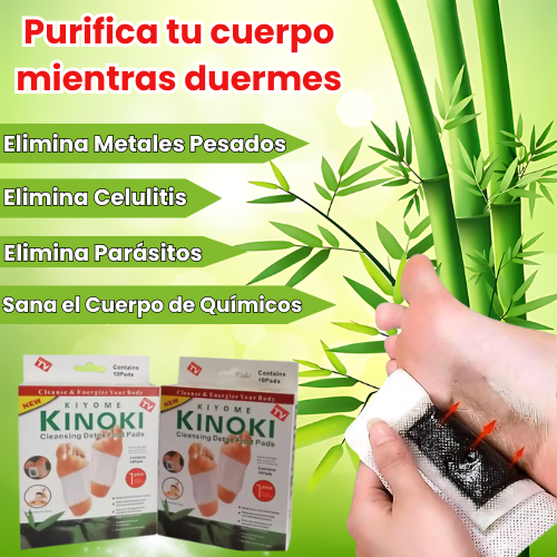 FootPad Detox - Adhesivo de Drenagen Linfático