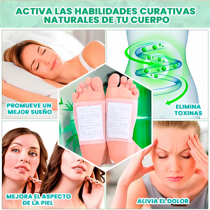 FootPad Detox - Adhesivo de Drenagen Linfático