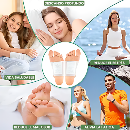 FootPad Detox - Adhesivo de Drenagen Linfático